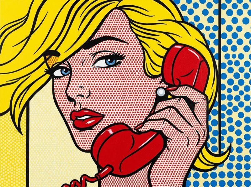 Pop Art art style example for AI image prompts