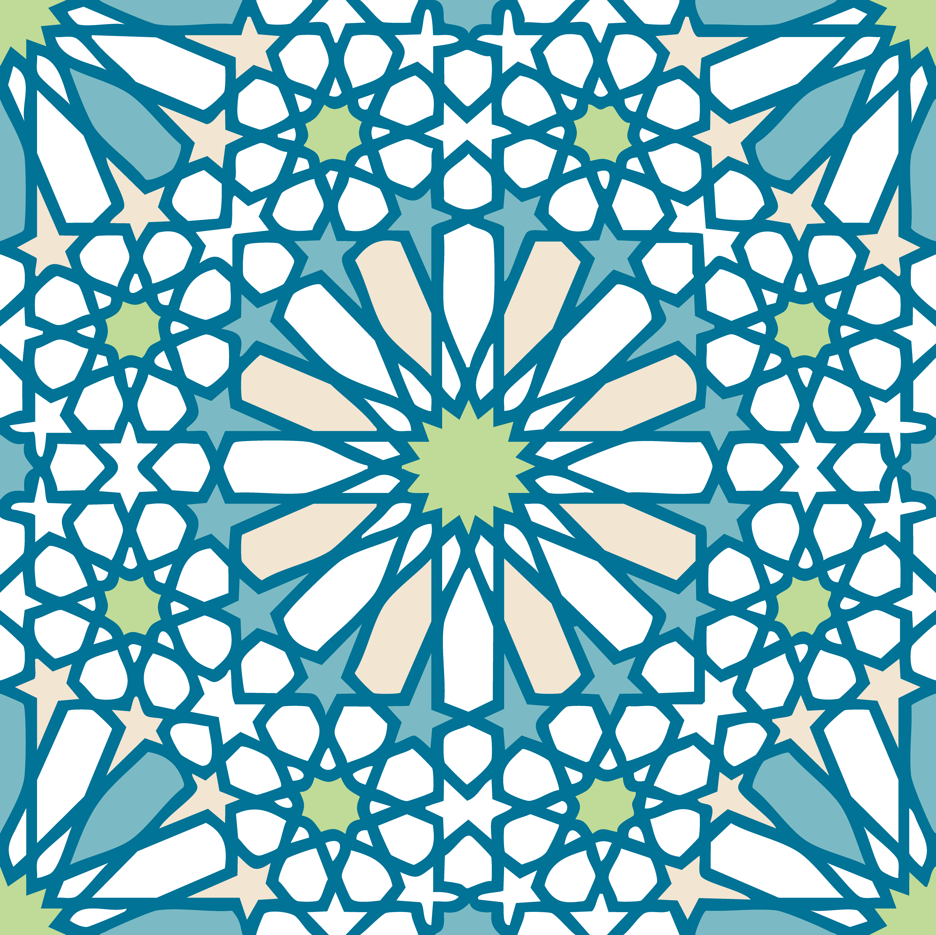 Alhambra Haven — Teal Limes