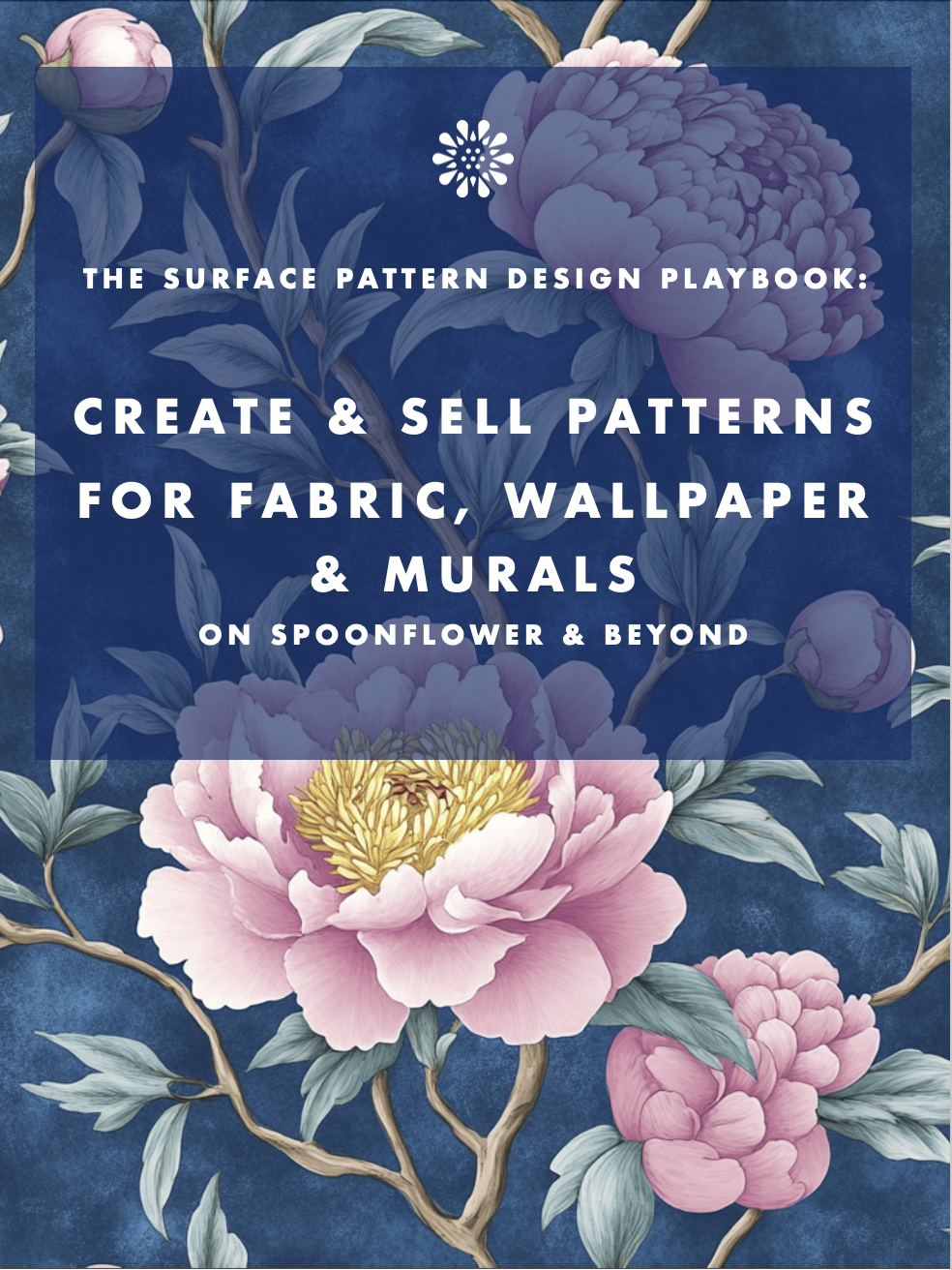 The Surface Pattern Design Playbook by Rachael Page — book cover