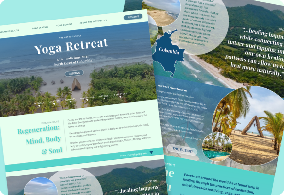 Caribbean Yoga Responsive Site