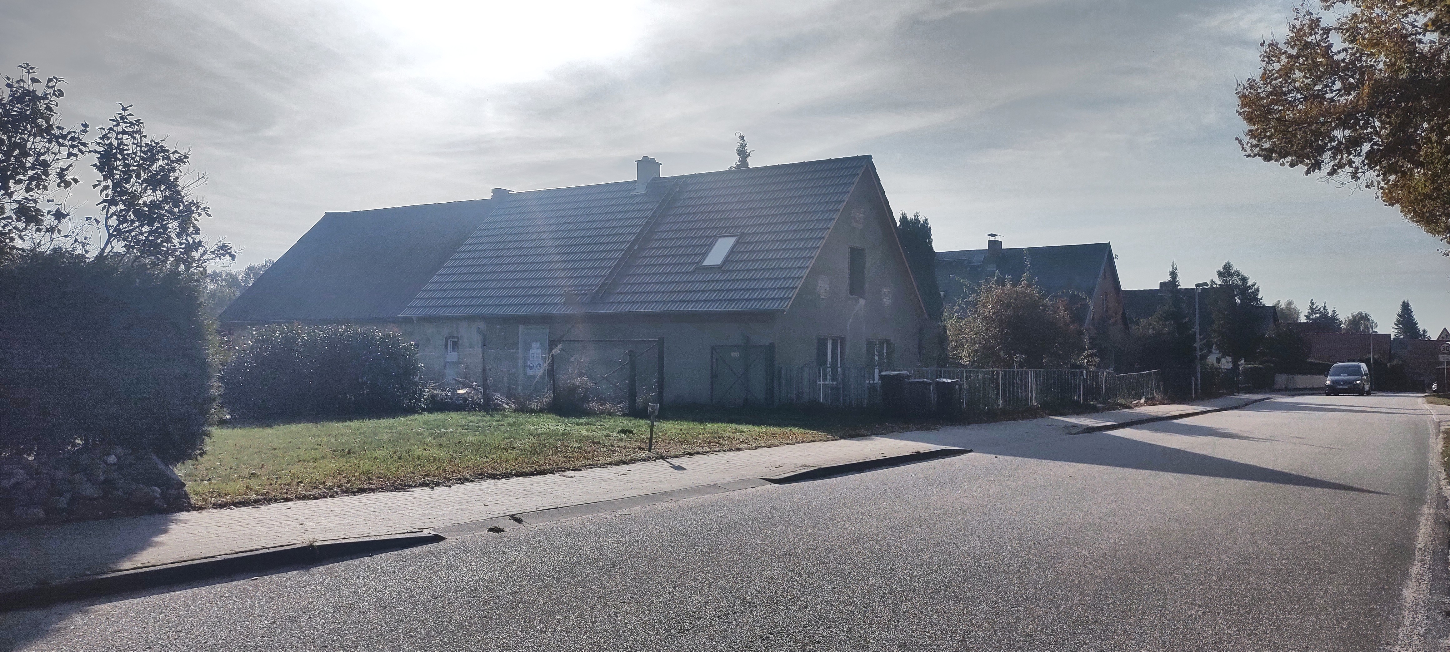 The new roof